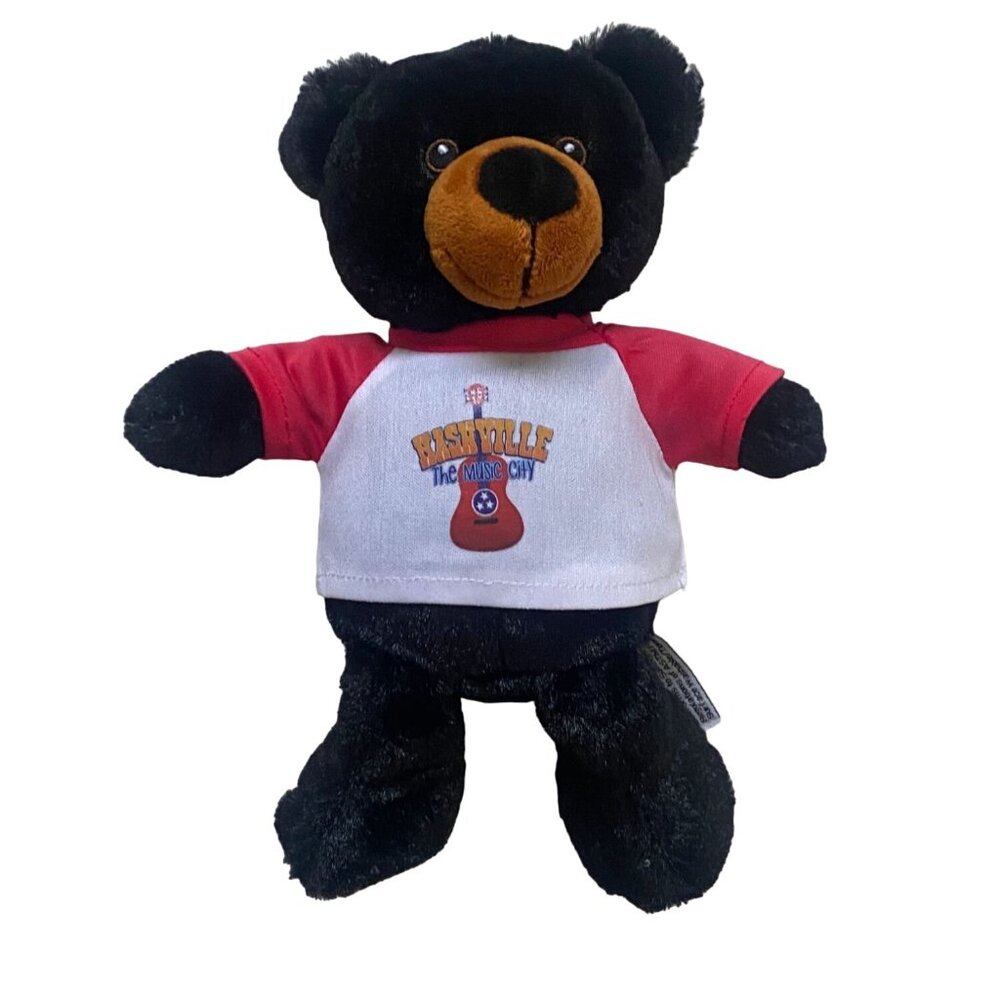 Zoovenir 'Nashville The Music City'  Stuffed Teddy Bear-11 in-GUC
